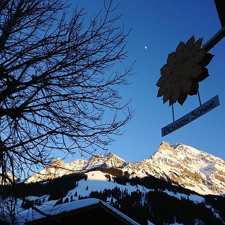 Pension Sonne Adelboden Bagian luar foto