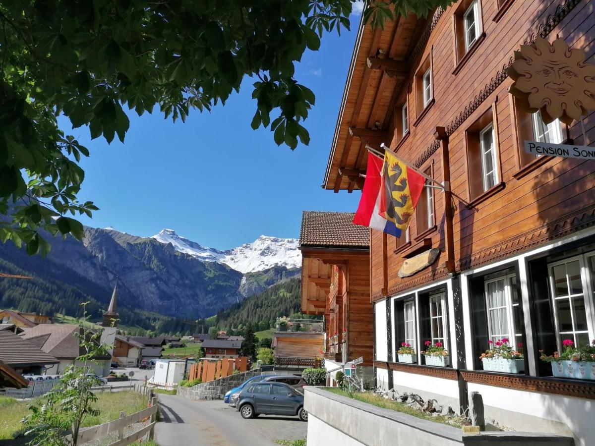 Pension Sonne Adelboden Bagian luar foto