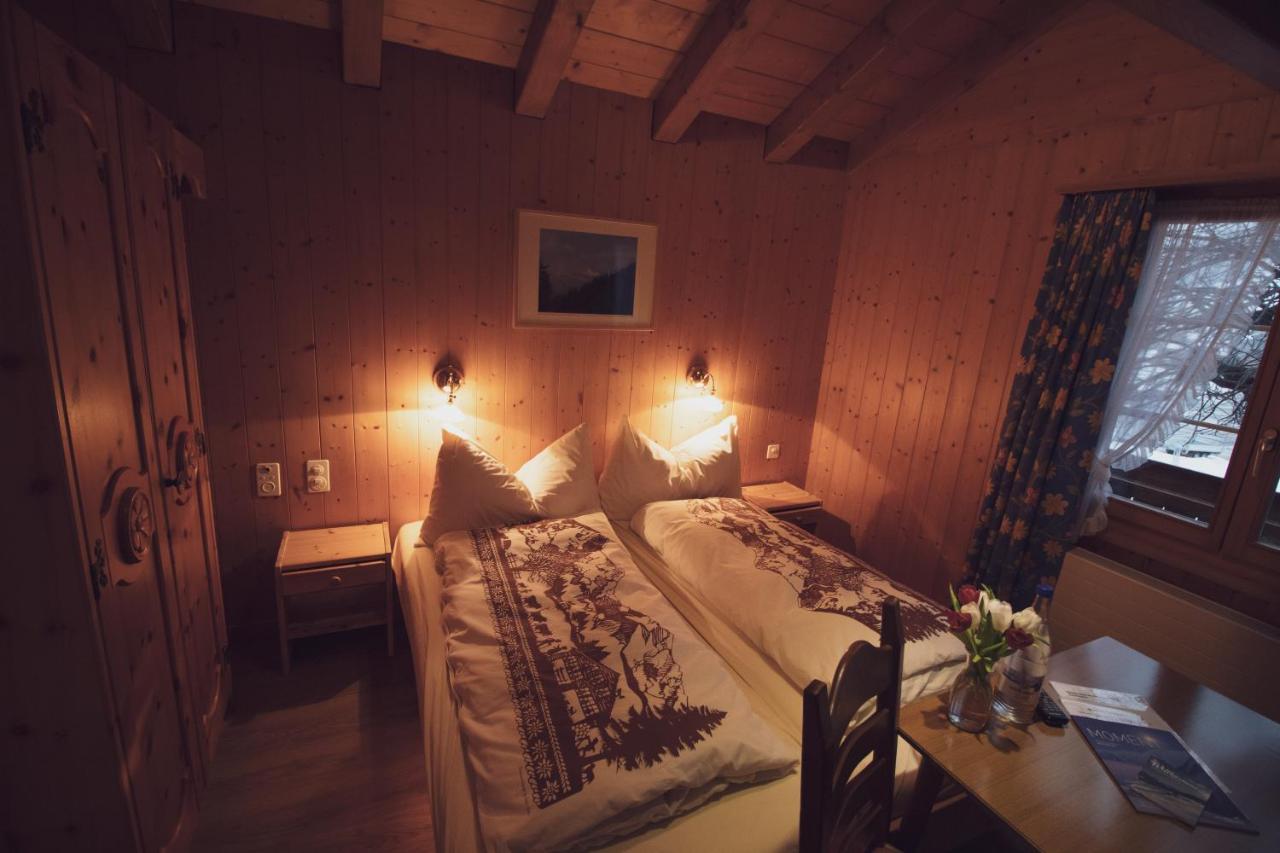 Pension Sonne Adelboden Bagian luar foto